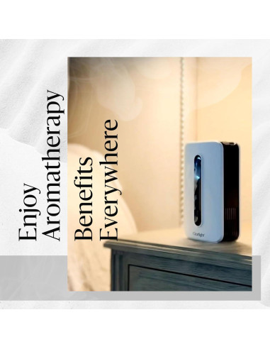Difusor de Aceites Esenciales Clearlight Portátil 4 Horas