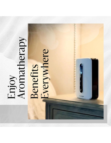 Difusor de Aceites Esenciales Clearlight Portátil 4 Horas