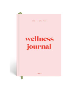 Diario de Bienestar Papier Rosa Bebé 21.5x15.3 cm Tapa Dura