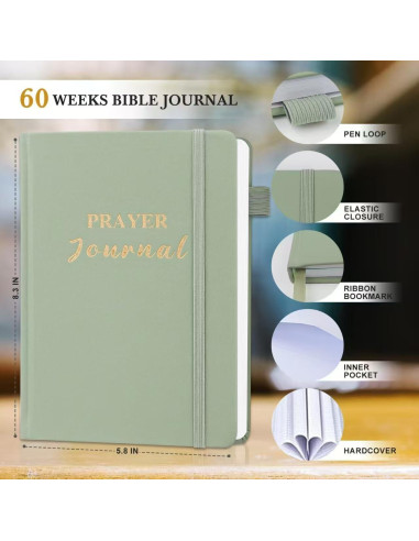 Diario de Oración Zorblinx A5 Verde - 60 Semanas de Reflexión