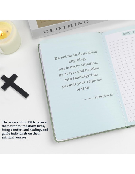 Diario de Oración Zorblinx A5 Verde - 60 Semanas de Reflexión