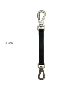 Clip de Respaldo Doble Extremo Della Stella para Arnés de Perros 2