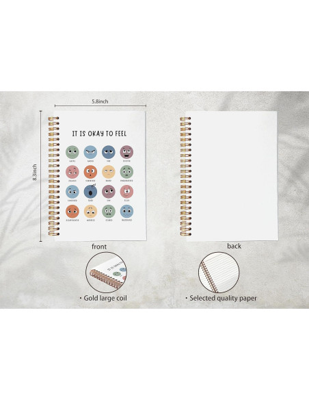 Cuaderno Espiralizado NEGIGA 21x14 cm Tapa Dura Universitario