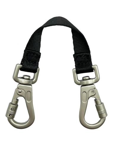Clip de Respaldo Doble Extremo Della Stella para Arnés de Perros
