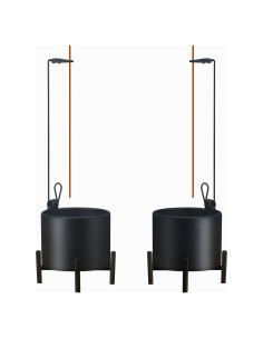 Paquete de 2 Soportes de Incienso Metal Genérico 300g Antideslizante