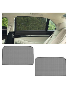 Cortina para Ventana de Auto SHMZK 2PCS Magnética 48x79cm