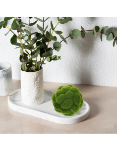 Bolas de Musgo Verde Cabilock 10pcs 9.9cm y 11.9cm Decorativas 2