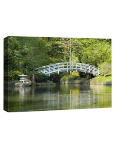 Lienzo Jardín Zen Japonés wall26 60.96x40.64 cm Arte Pared