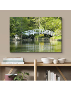 Lienzo Jardín Zen Japonés wall26 60.96x40.64 cm Arte Pared 2