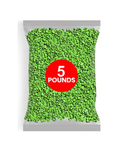Bolsa de Grava Verde Neón 2.27 kg Hygloss para Manualidades