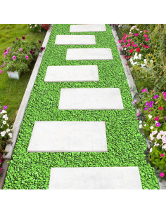 Bolsa de Grava Verde Neón 2.27 kg Hygloss para Manualidades 2