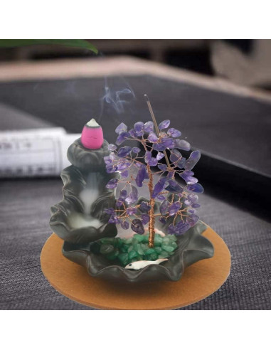 Quemador de Incienso en Cascada Dreamgirnh con 30 Conos y Varillas