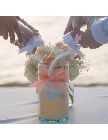 Arena Decorativa Salmón FillerFeliz 793g para Bodas y Manualidades