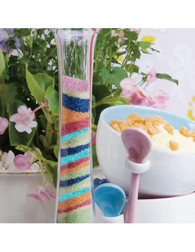 Arena Decorativa Salmón FillerFeliz 793g para Bodas y Manualidades