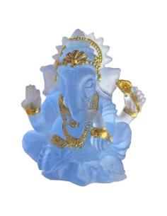 Estatua de Ganesha Azul 7.99 cm - Decoración Hindú
