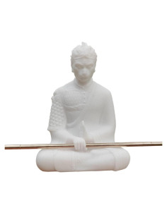 Estatua de Buda Meditador Livelyfish para Acuario 11.94 cm
