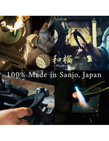 Cortador de Raíces Bonsai Wazakura 170mm Acero Carbono Japonés