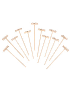 Mini Rastrillos de Jardín Zen Cabilock 12 Piezas 14 cm