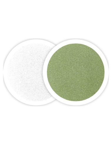 Arena de Color Verde Salvia y Blanco Sandsational Sparkle 0.45 kg