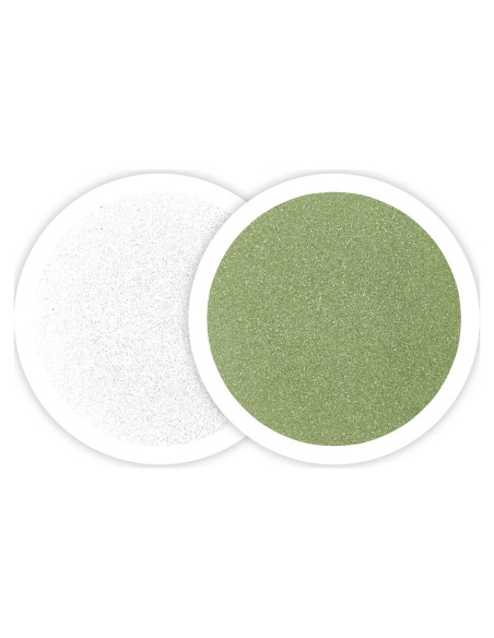 Arena de Color Verde Salvia y Blanco Sandsational Sparkle 0.45 kg