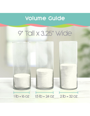 Arena de Color Verde Salvia y Blanco Sandsational Sparkle 0.45 kg