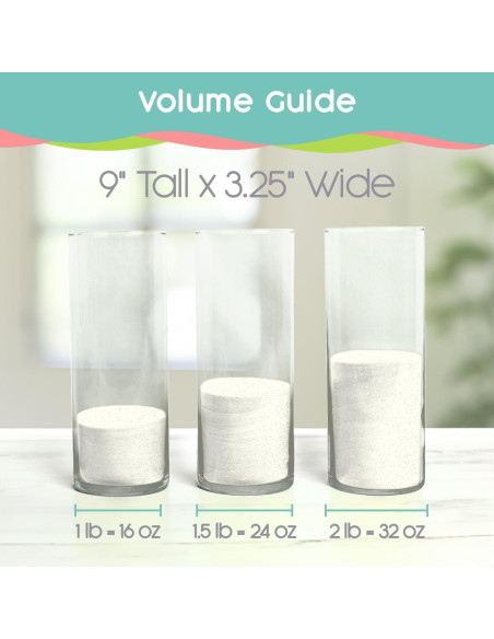 Arena de Color Verde Salvia y Blanco Sandsational Sparkle 0.45 kg