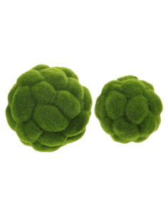 Bolas de Musgo Artificial Aboofan 10cm y 12cm para Decoración