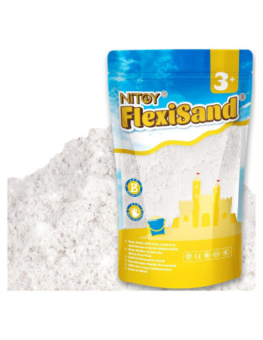 Arena de Juego NiToy 1.0Kg - Nunca Se Seca, Ideal para Niños