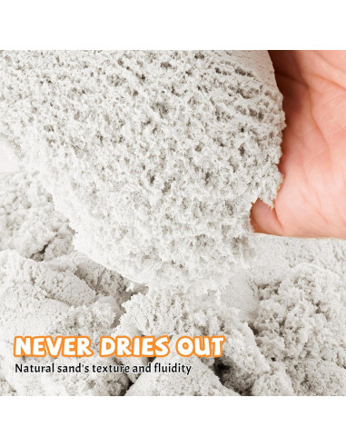 Arena de Juego NiToy 1.0Kg - Nunca Se Seca, Ideal para Niños