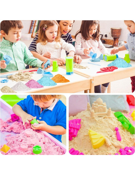 Arena de Juego NiToy 1.0Kg - Nunca Se Seca, Ideal para Niños