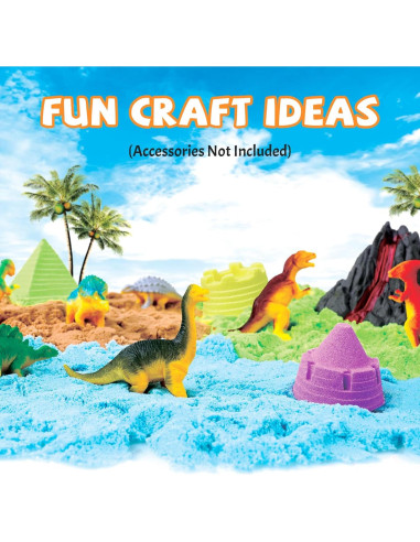 Arena de Juego NiToy 1.0Kg - Nunca Se Seca, Ideal para Niños