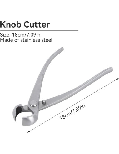 Cortador de Bonsái HERCHR 180mm Acero Inoxidable Ergonomico