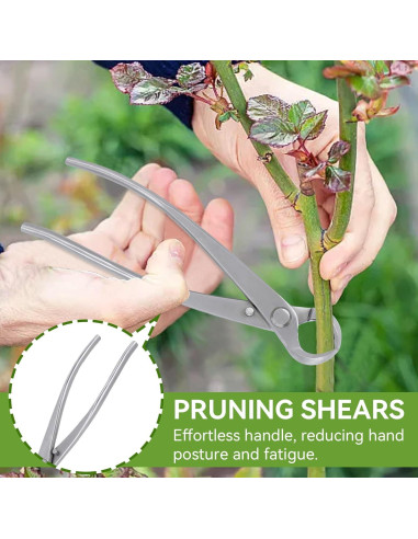 Cortador de Bonsái HERCHR 180mm Acero Inoxidable Ergonomico