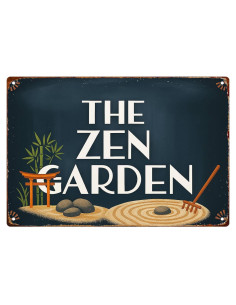 Cartel de Metal Retro 20x30 cm - Decoración Vintage Inspiradora