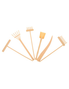 6 Piezas Herramientas de Jardín Zen HAPINARY para Meditación