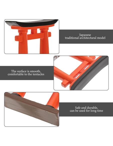 Miniatura Puerta Torii Japonesa IMIKEYA para Acuario 7.92 cm