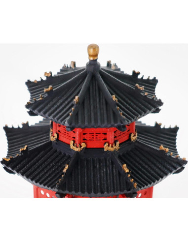 Miniatura Pabellón Chino KARESANSUI - Decoración Zen para Acuarios