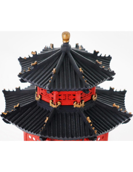 Miniatura Pabellón Chino KARESANSUI - Decoración Zen para Acuarios