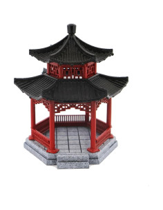 Mini Pagoda China KARESANSUI para Acuario y Jardín Zen 2