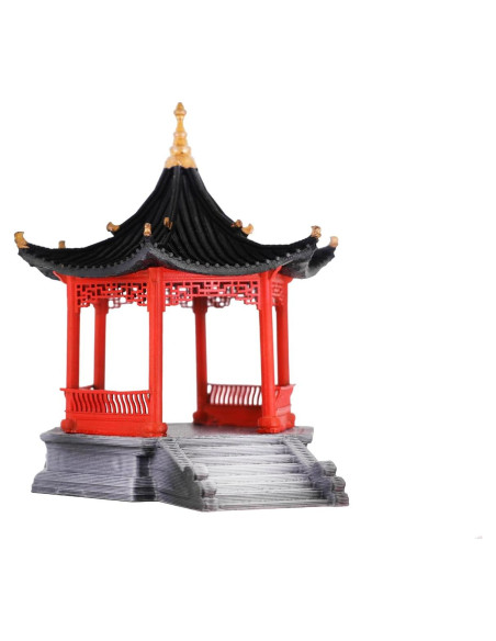 Pabellón Chino Tradicional KARESANSUI - Decoración Zen 6.35cm