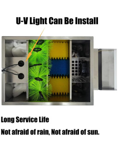 Caja de Filtro de Acero Inoxidable Carefree Fish 12.14 kg 2