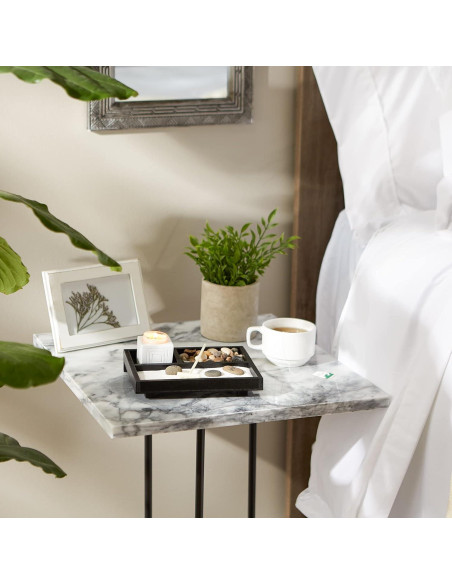 Jardín Zen Sigma 20x16x6 cm con Portavelas y Rastrillo