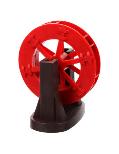 Adorno de Molino de Agua POPETPOP para Acuario Rojo 7.49cm