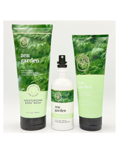 Conjunto de Baño Zen Garden Bath & Body Works 3 Piezas