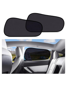 Sombrilla Semitransparente ZATOOTO para Ventana Tesla Model Y