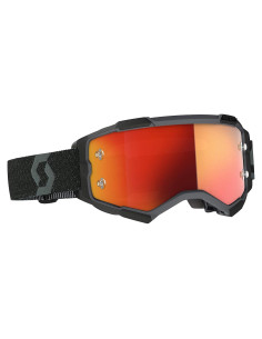 Gafas de Motocross SCOTT Fury - Negro/Naranja Lente Chrome
