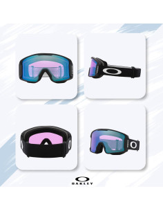 Gafas de Esquí Oakley Line Miner M para Hombres y Mujeres - Negro Mate 2