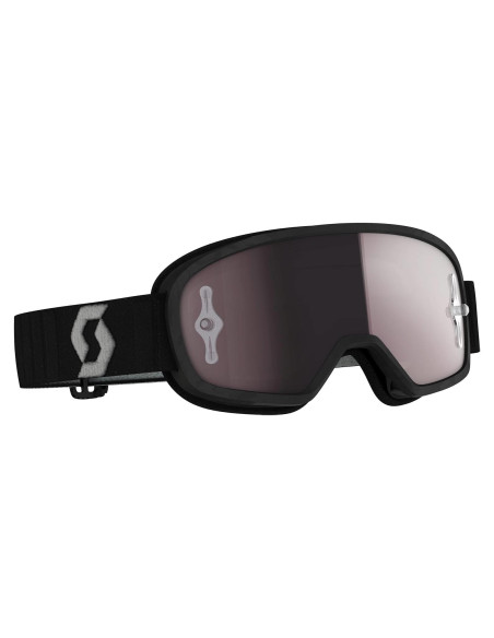 Gafas de Motocross Scott Buzz MX Pro para Jóvenes - Negro/Gris