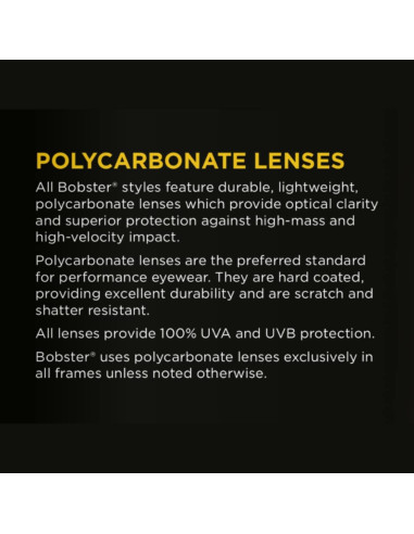 Gafas de Sol Bobster Cruiser III con 4 Lentes Antivaho