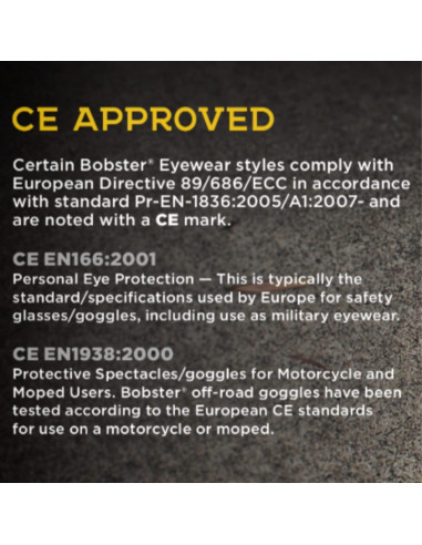 Gafas de Sol Bobster Cruiser III con 4 Lentes Antivaho